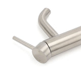 Shower Heads & Screens: Brushed Nickel Round Curve Kitchen Laundry Basin Mixer Vanity Counter Top Faucet