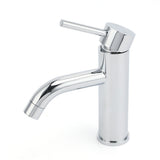 Shower Heads & Screens: WELS Round Curve Kitchen Laundry Short Basin Mixer Vanity Sink Faucet Tap Chrome