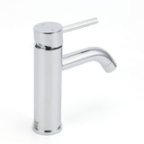 Shower Heads & Screens: WELS Round Curve Kitchen Laundry Short Basin Mixer Vanity Sink Faucet Tap Chrome