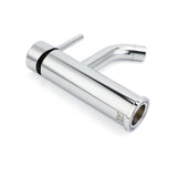 Shower Heads & Screens: WELS Round Curve Kitchen Laundry Short Basin Mixer Vanity Sink Faucet Tap Chrome