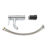 Shower Heads & Screens: WELS Round Curve Kitchen Laundry Short Basin Mixer Vanity Sink Faucet Tap Chrome