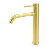Shower Heads & Screens: WELS Brushed Gold Tall Kitchen Laundry Basin Mixer Vanity Sink Faucet Tap Bath