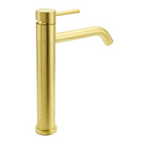 Shower Heads & Screens: WELS Brushed Gold Tall Kitchen Laundry Basin Mixer Vanity Sink Faucet Tap Bath