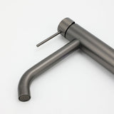 Shower Heads & Screens: WELS Gunmtal Grey Tall Kitchen Laundry Basin Mixer Vanity Sink Faucet Tap Valve
