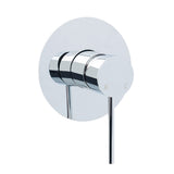Shower Heads & Screens: Watermark Round Pin Lever Hot Cold Water Mixer Bathroom Shower Tap Valve Chrome