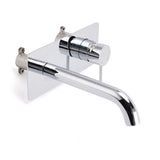 Shower Heads & Screens: WELS Chrome Round Wall Mounted Basin Vanity Mixer Bath Tub Bubble Faucet Spout