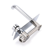 Shower Heads & Screens: WELS Chrome Round Wall Mounted Basin Vanity Mixer Bath Tub Bubble Faucet Spout