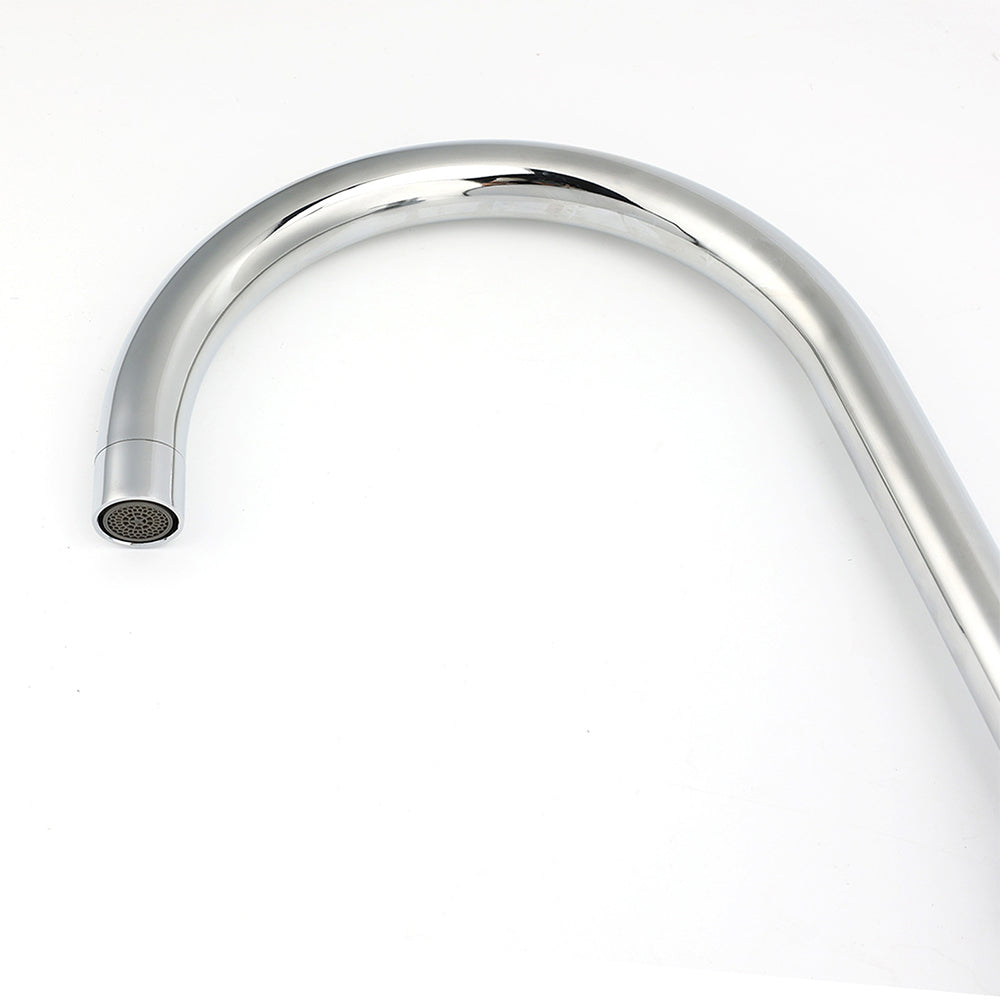WELS Chrome Kitchen Laundry Swivel Sink Mixer Faucet Tap Spout Stainless Steel