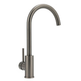 Shower Heads & Screens: Gun Metal Round Kitchen Mixer Sink Tap 360° Swivel Laundry Basin Faucet Spout Set