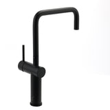 Shower Heads & Screens: WELS Matt Black SUS Tall Kitchen Laundry 360º Swivel Sink Mixer Faucet Tap Spout