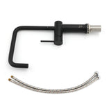 Shower Heads & Screens: WELS Matt Black SUS Tall Kitchen Laundry 360º Swivel Sink Mixer Faucet Tap Spout