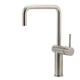 Shower Heads & Screens: WELS 6L/m Kitchen Laundry 360º Swivel Sink Mixer Faucet Tap Spout Brushed Silver