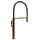 Shower Heads & Screens: WELS Gun Metal Stainless Steel Pull Out Swivel Kitchen Mixer Sink Tap Spout Faucet
