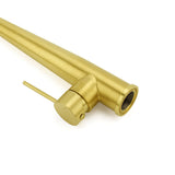 Shower Heads & Screens: Brushed Gold Round Kitchen Mixer Sink Tap 360 Swivel Basin Laundry Faucet Spout