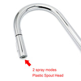 Shower Heads & Screens: WELS Chrome 2 Modes Spray Pull Out Kitchen Swivel Faucet Sink Tap Laundry Mixer