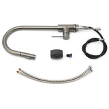 Shower Heads & Screens: WELS Gun Metal Pull Out Kitchen Sink Tap Basin Mixer Faucet Flexible 2 Way Spout