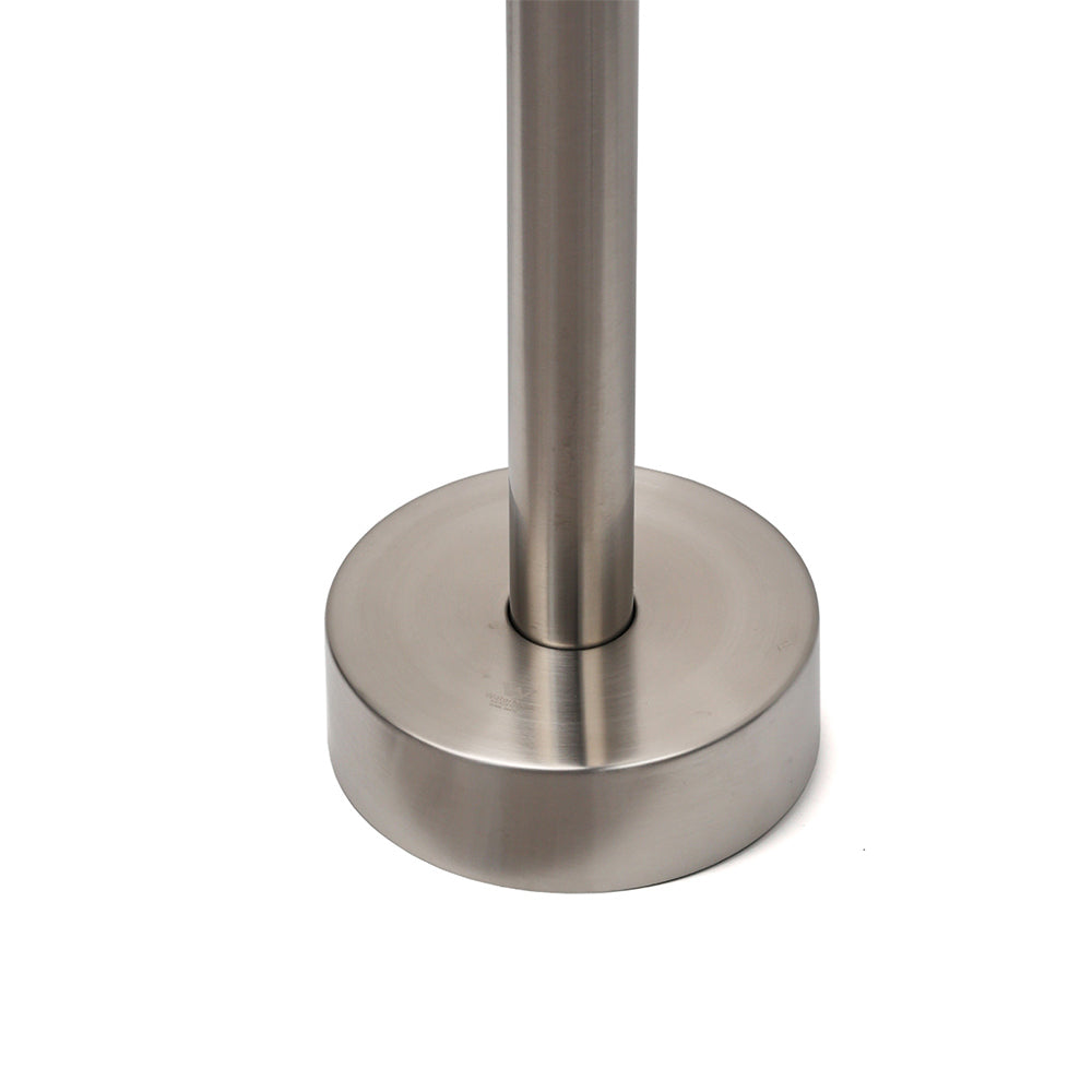 Shower Heads & Screens: Brushed Nickel Stainless Steel Bathtub Tap Free Standing Faucet Filler Spout Set
