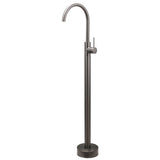 Shower Heads & Screens: Gun Metal Bathroom Free Standing Hot Cold Water Mixer Tap Bath Tub Filler Spout