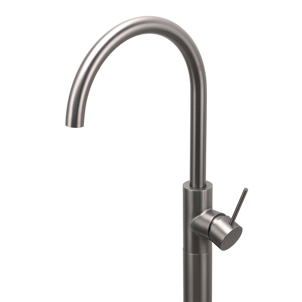 Shower Heads & Screens: Gun Metal Bathroom Free Standing Hot Cold Water Mixer Tap Bath Tub Filler Spout