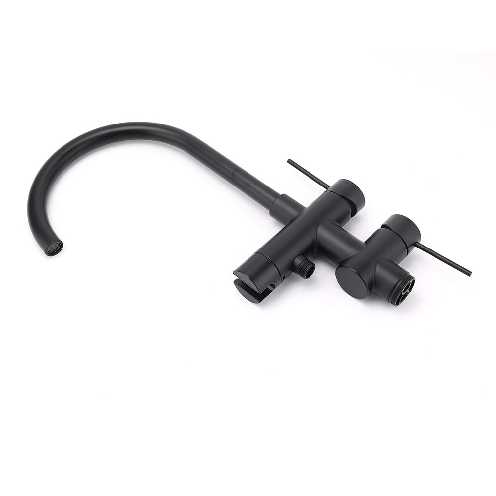Shower Heads & Screens: WELS Matt Black Bathtub Filler Free Standing Mixer Faucet Tap Spout HandHeld Set