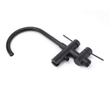 Shower Heads & Screens: WELS Matt Black Bathtub Filler Free Standing Mixer Faucet Tap Spout HandHeld Set