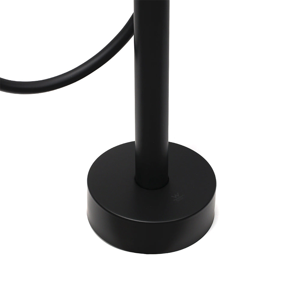 Shower Heads & Screens: WELS Matt Black Bathtub Filler Free Standing Mixer Faucet Tap Spout HandHeld Set