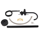 Shower Heads & Screens: WELS Matt Black Bathtub Filler Free Standing Mixer Faucet Tap Spout HandHeld Set
