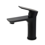 Shower Heads & Screens: WELS Matt Black Basin Mixer Bathroom Vanity Laundry Sink Flick Faucet Tap Valve