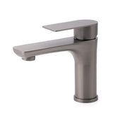 Shower Heads & Screens: WELS Gun Metal 4.5L/min Kitchen Laundry Round Basin Mixer Vanity Sink Faucet Tap
