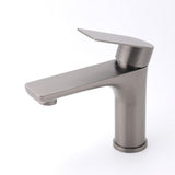Shower Heads & Screens: WELS Gun Metal 4.5L/min Kitchen Laundry Round Basin Mixer Vanity Sink Faucet Tap