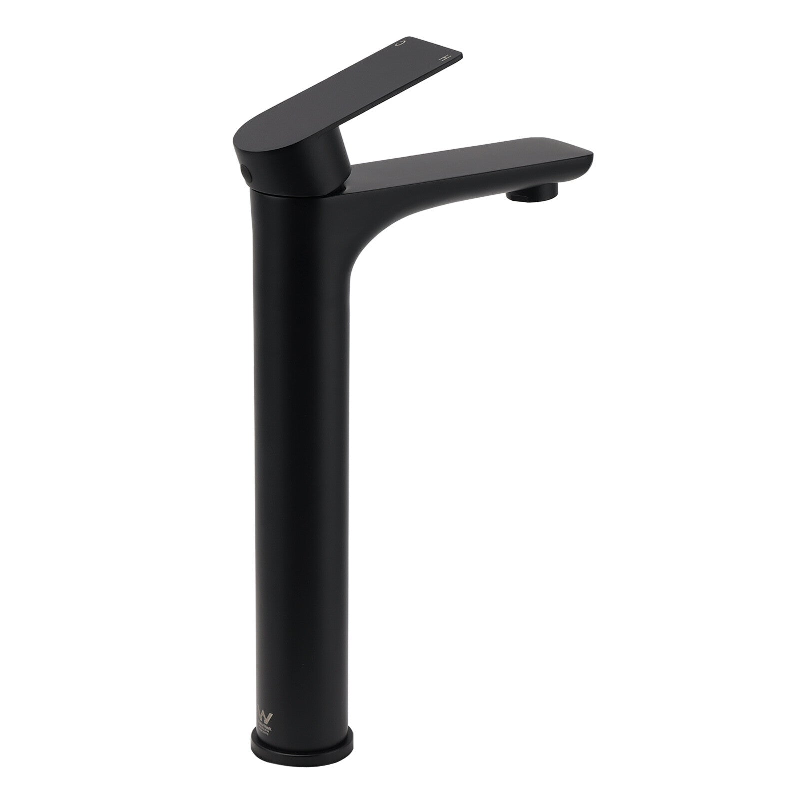 WELS 7.5L/m Rounded Body Basin Mixer Kitchen Vanity Faucet Tap Spout Matte Black