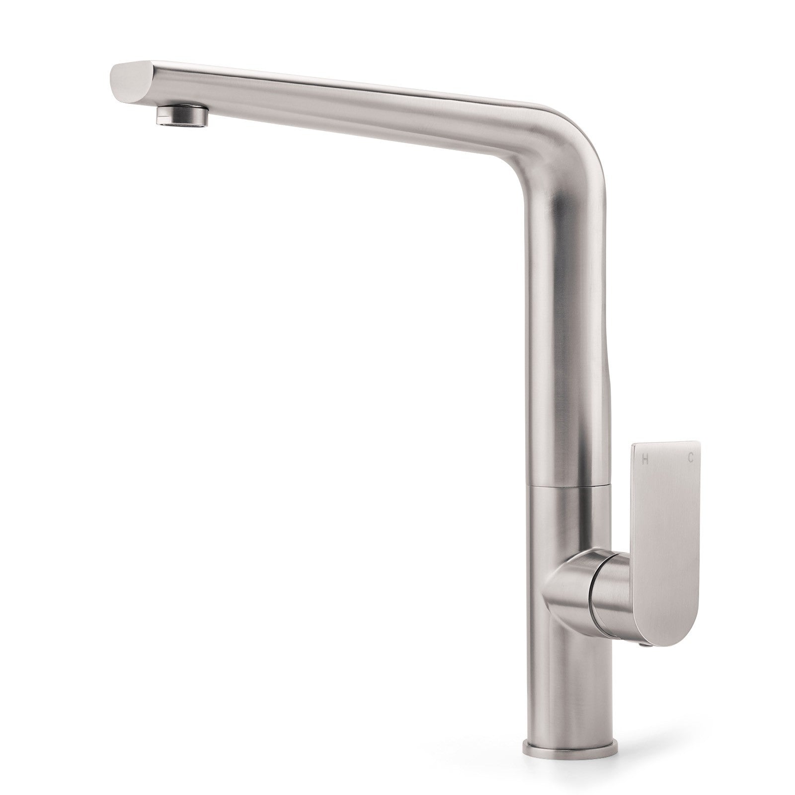 Brushed Nickel New Design Kitchen Mixer Sink Tap Laundry Faucet Swivel Spout