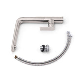 Brushed Nickel New Design Kitchen Mixer Sink Tap Laundry Faucet Swivel Spout