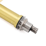 Shower Heads & Screens: WELS Brushed Gold Short Square Basin Mixer Vanity Sink Faucet Spout Laundry Tap