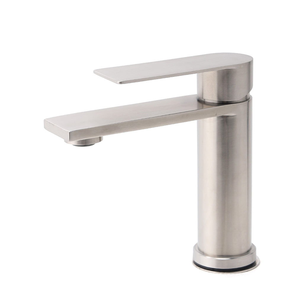 Shower Heads & Screens: WELS Brushed Nickel Laundry Standard Basin Mixer Vanity Sink Faucet Spout Tap