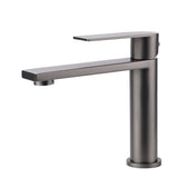 Shower Heads & Screens: Gun Metal Rounded Square Short Basin Mixer Vanity Sink Faucet Laundry Spout Tap