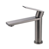 Shower Heads & Screens: Gun Metal Rounded Square Short Basin Mixer Vanity Sink Faucet Laundry Spout Tap