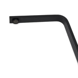 WELS Matte Black High Rise Gooseneck Kitchen Sink Laundry Mixer Faucet Tapware