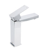 Shower Heads & Screens: WEL Standard 6L/min Square Basin Vessel Mixer Faucet Tap Kitchen Laundry Chrome