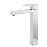 Shower Heads & Screens: WELS 6L/m Square 310mm Tall Basin Vessel Mixer Faucet Tap Kitchen Laundry Chrome
