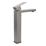 WELS Gun Metal Square 310mm Tall Basin Vessel Mixer Kitchen Laundry Faucet Tap