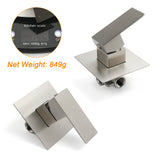 Shower Heads & Screens: Nickel Brushed Square Lead Free Shower Hot Cold Mixer Ceramic Cartridge Spindle
