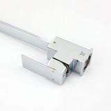 WELS Chrome Square Gooseneck Spout Swivel Laundry Sink Kitchen Mixer Faucet Tap
