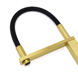 Shower Heads & Screens: Brushed Gold Tall Kitchen Sink Basin Mixer Swivel Faucet Tap Pull Out Spout Head