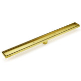 Shower Heads & Screens: 304 Stainless Steel 900mm Tile Insert Shower Grate Floor Drain 50mm Waste Outlet