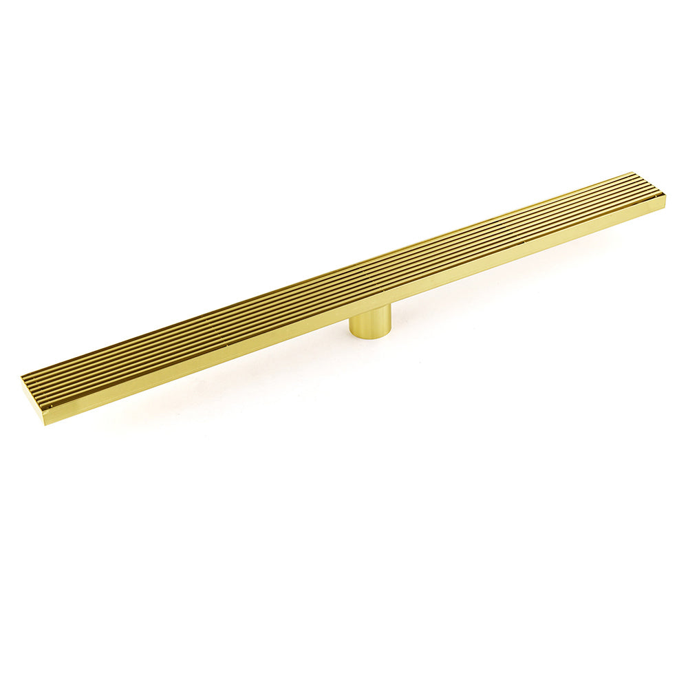 Shower Heads & Screens: Brushed Gold 304 SUS 600mm Strip Fence Sword Shower Grate Floor Drain 50mm Waste