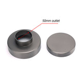 Shower Heads & Screens: Gun Metal Round 100mm Bathroom Tile Insert Floor Drain Shower Grate 50mm Waste