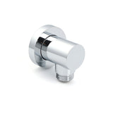 Shower Heads & Screens: Bathroom Component Brass Chrome Flexible Shower Elbow Connector Water Inlet 1/2" End