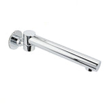 Shower Heads & Screens: Watermark Chrome Round Basin Wall Mount Faucet Outlet 180° Swivel Brass Bath Tub Spout
