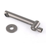 Shower Heads & Screens: Gun Metal Round Wall Mounted 180 Swivel Bathtub Faucet Water Outlet Vanity Spout
